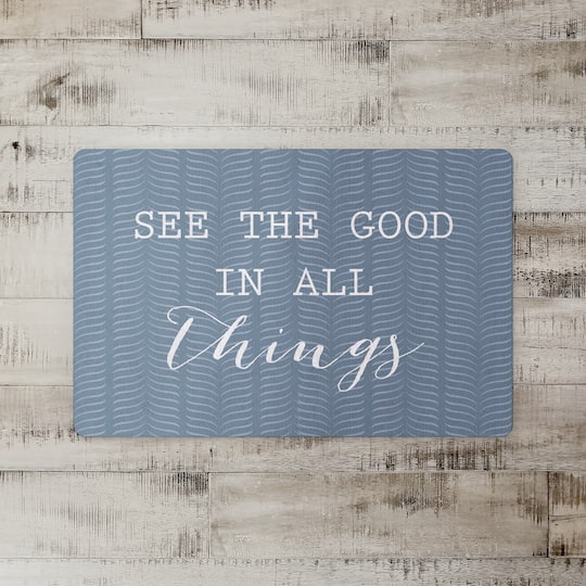 See the Good 27" x 18" Floor Mat